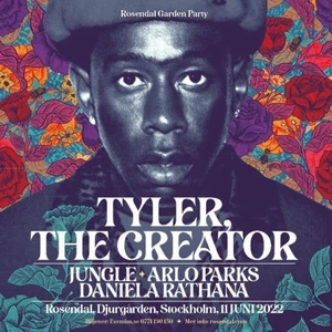 Tyler the Creator Biljett Rosendal Garden Party - 2 st klart utskrivna biljetter till musikstjärnan Tyler the Creator till Rosendal Garden Party i Djurgården, där bland annat Daniela Rathana och Arlo Parks uppträder. Går inte att missa! Ordinarie pris för 2 st biljetter: 1970kr ( Spara 540kr! )