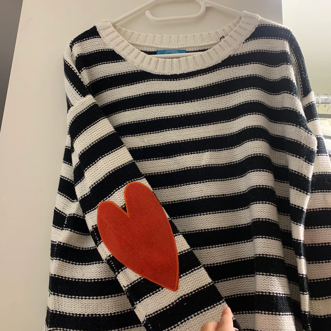 Supersöt stickad tröja