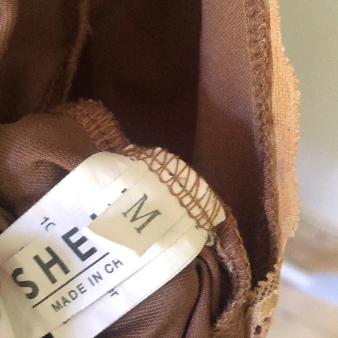 Fint brunt linne - 90