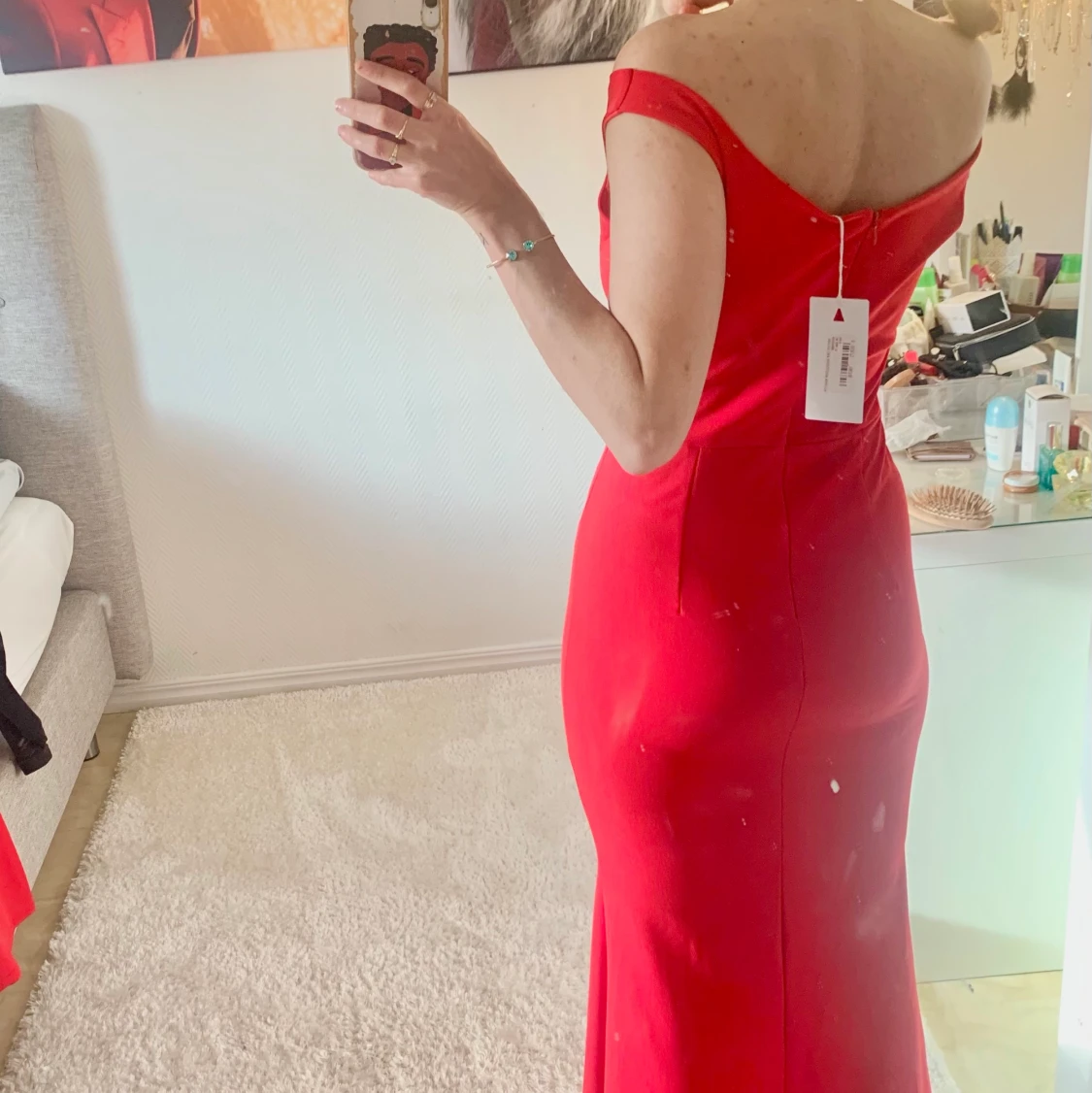 Röd Balklänning - 90