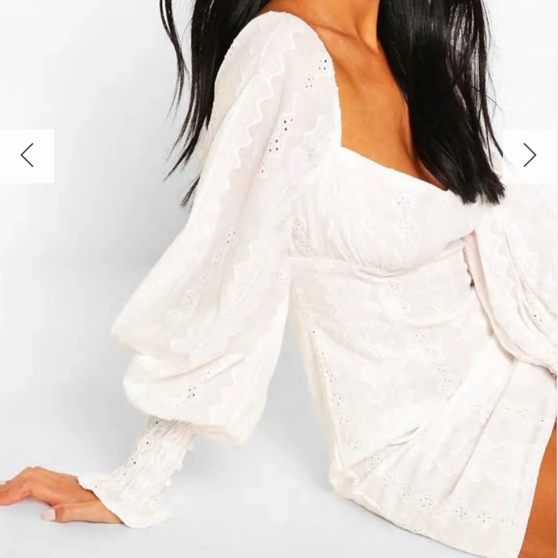 Helt ny vit klänning - 91