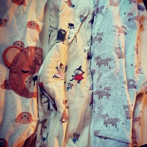 Muminpyjamaser storlek 68. - Fyra pyjamas i storlek 68. Fint skick. 