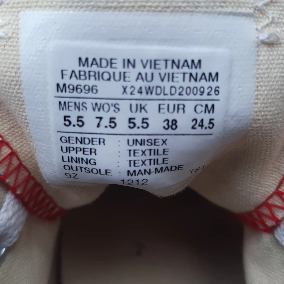 Låga Converse - Röd - 91