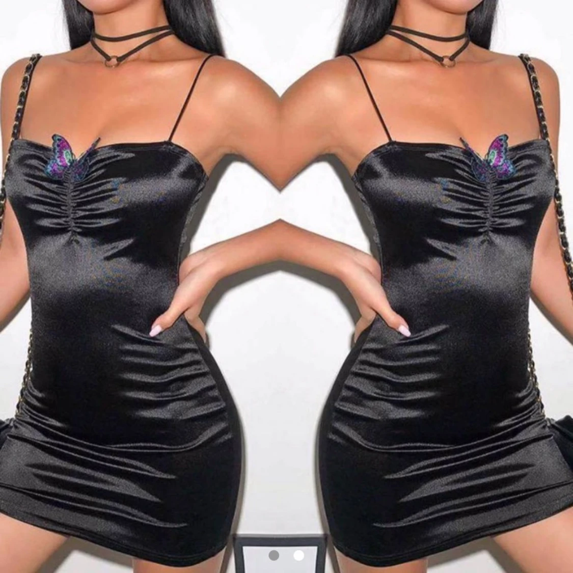 Klänning svart  - 90