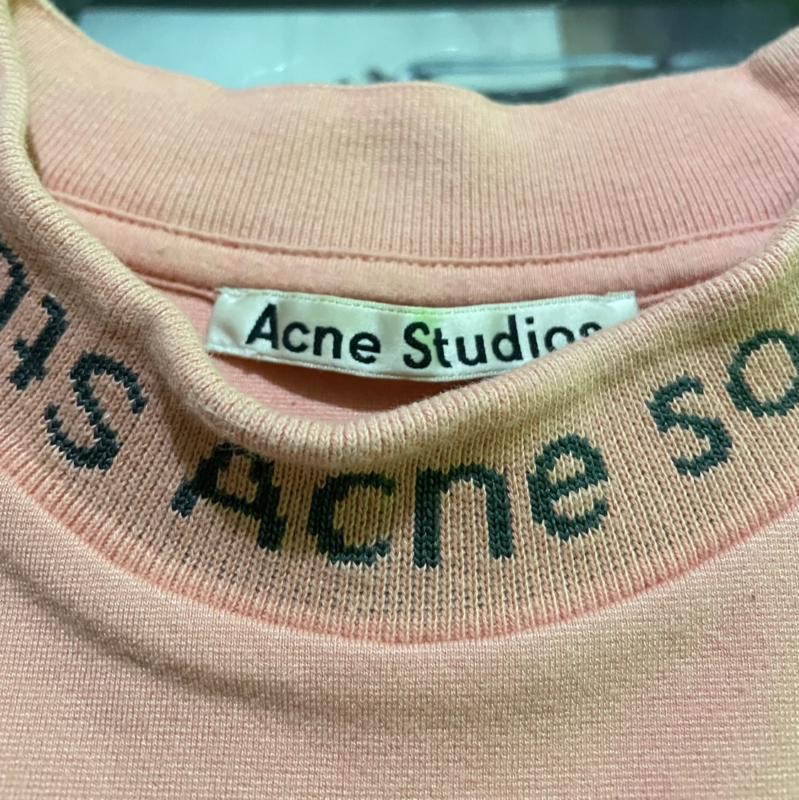 Acne Studios Neck Logo t-shirt - 91
