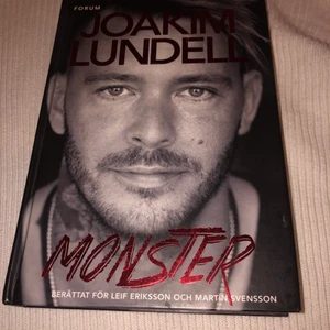 Bok - Joakim ludells bok monster. Köparen står för frakten 