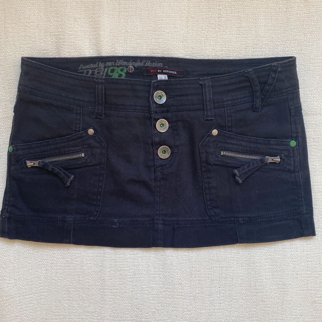 Svart jeanskjol  - 90