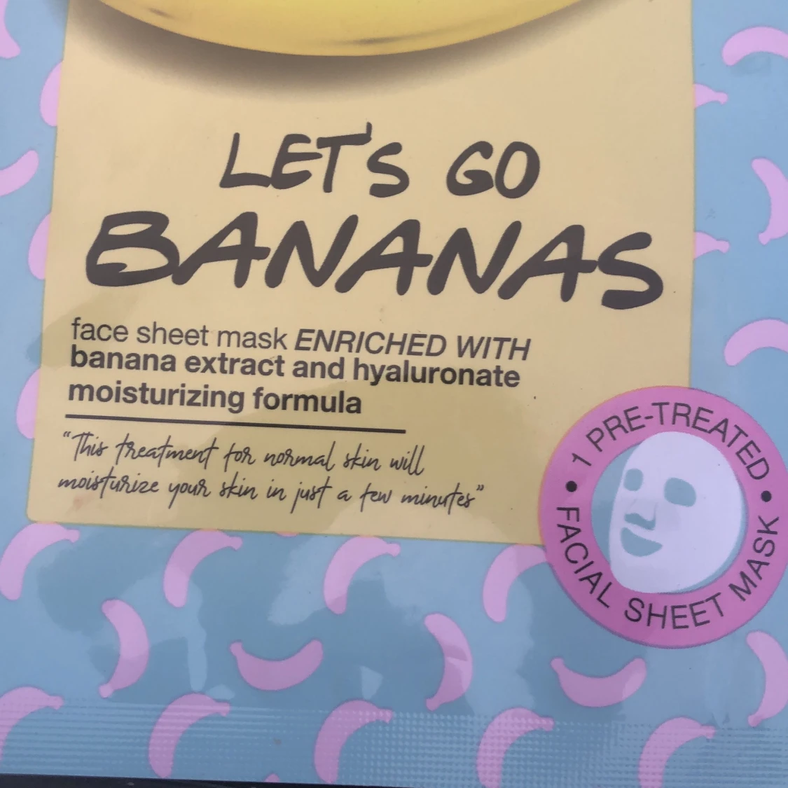 Face mask banana  - 91