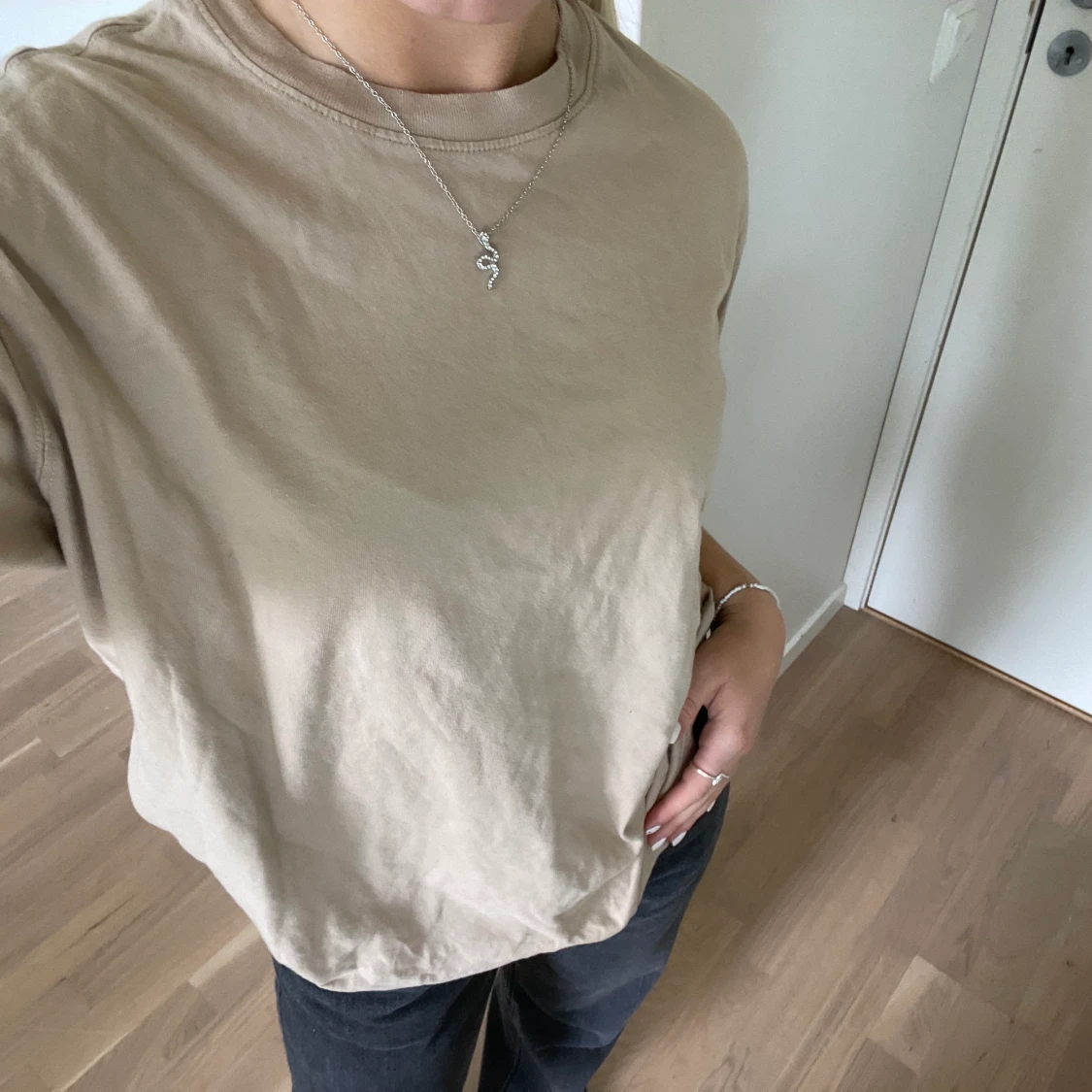 Beige t-shirt - 90
