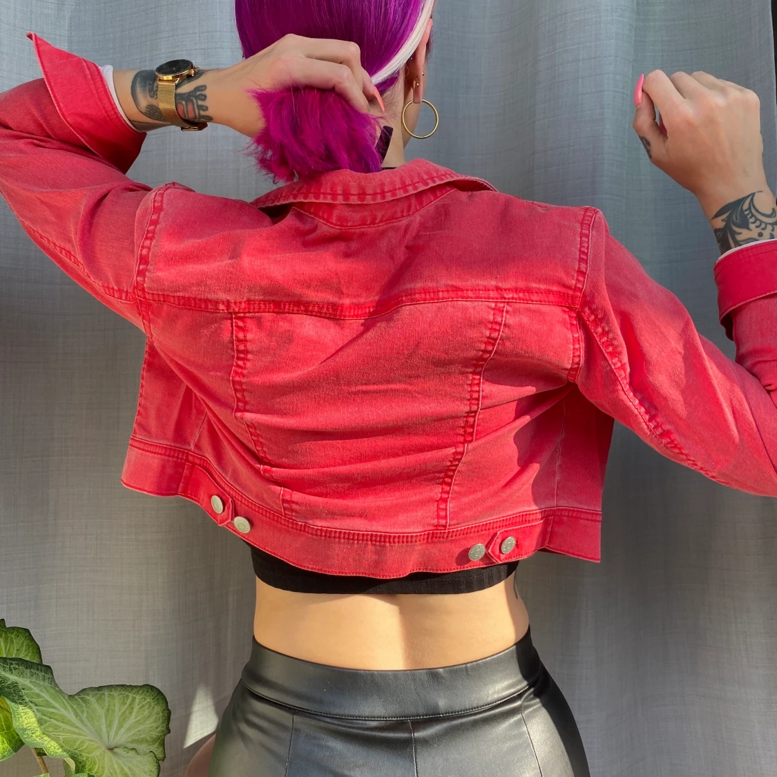 Ljustöd denim* jacka - 90