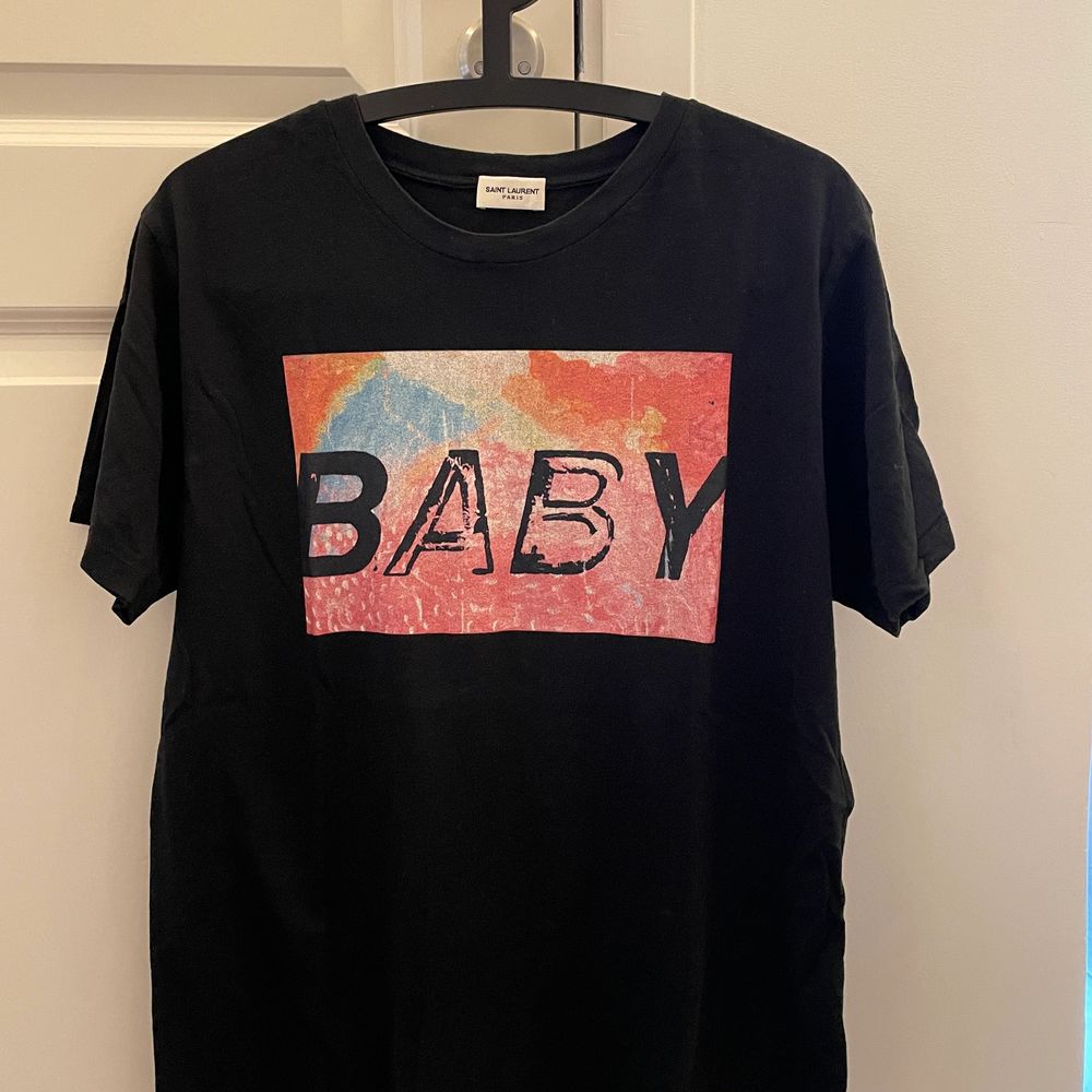Saint laurent top baby tee