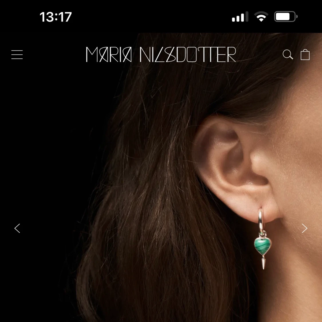 Maria Nilsdotter örhänge