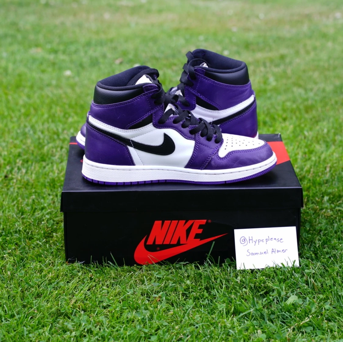 Jordan 1 High OG Court Purple  - 91