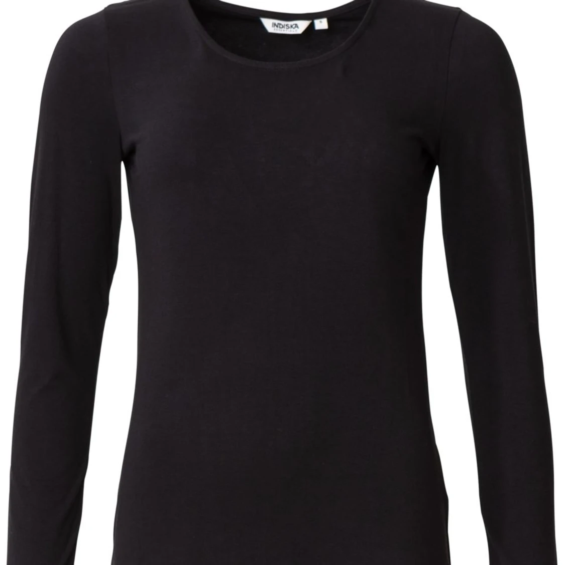 Helt svart ärmad tröja