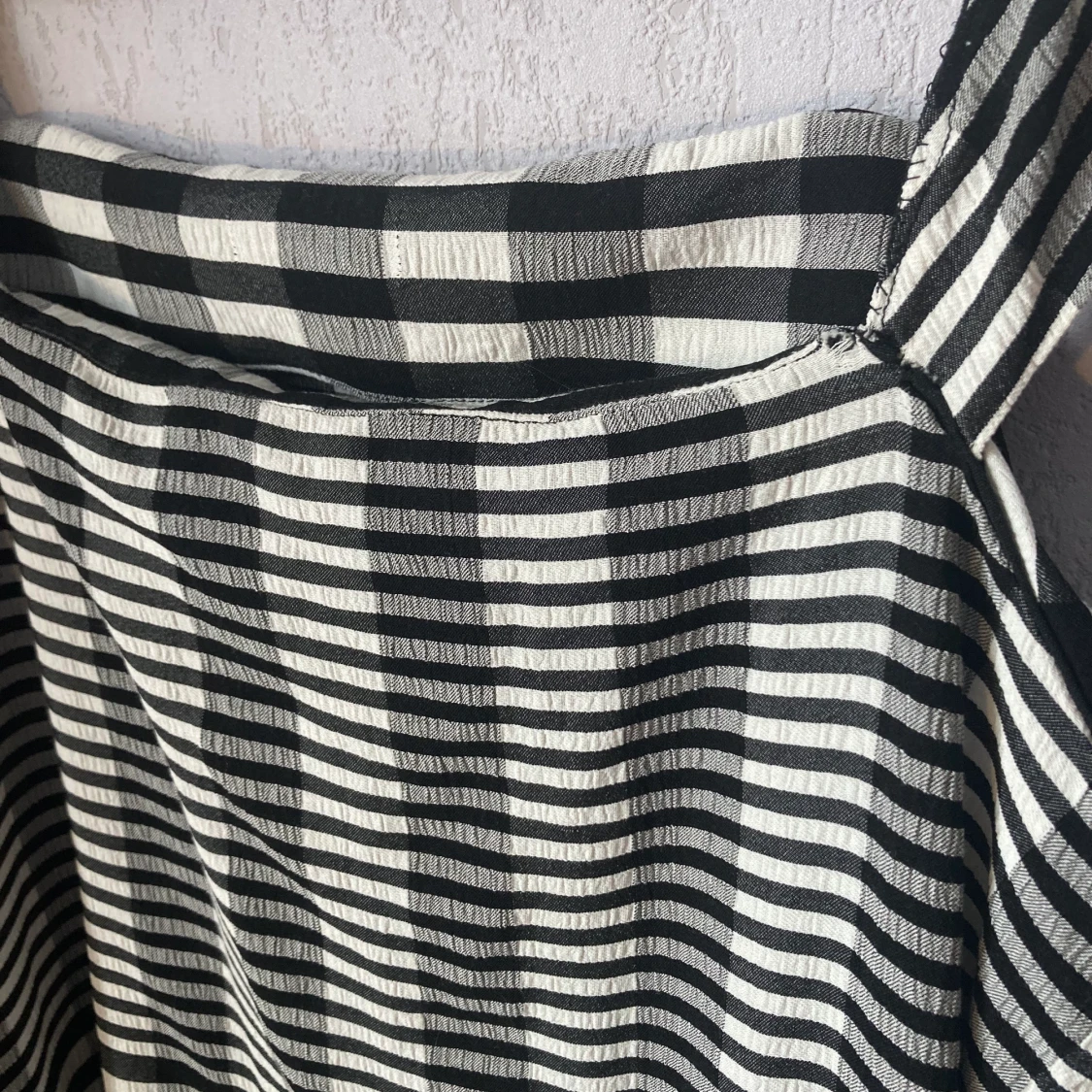 Rutig klänning - 90