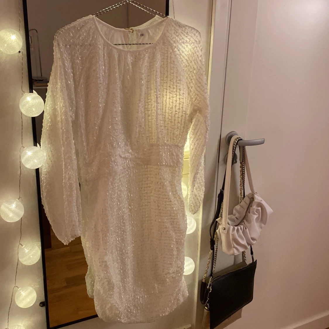 Vit klänning från shein