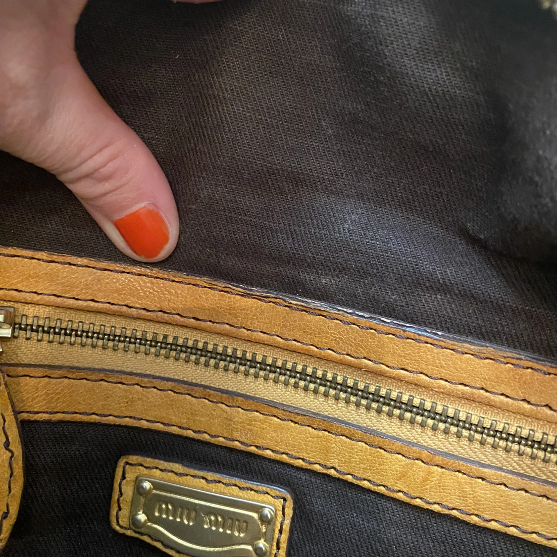 Miu miu väska läder - 91