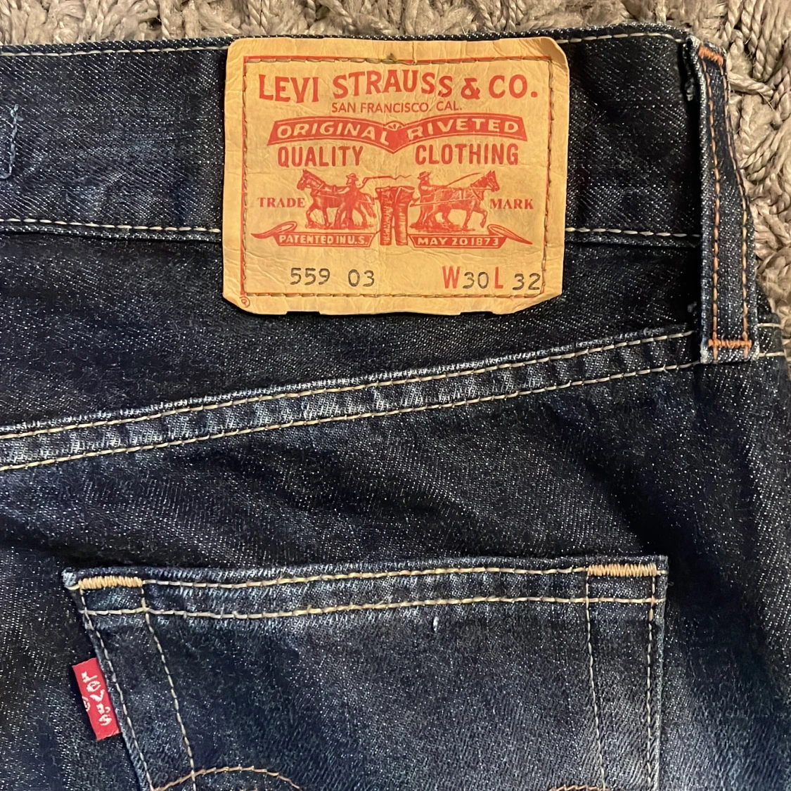 Low waisted bootcut Levi’s jeans  - 91
