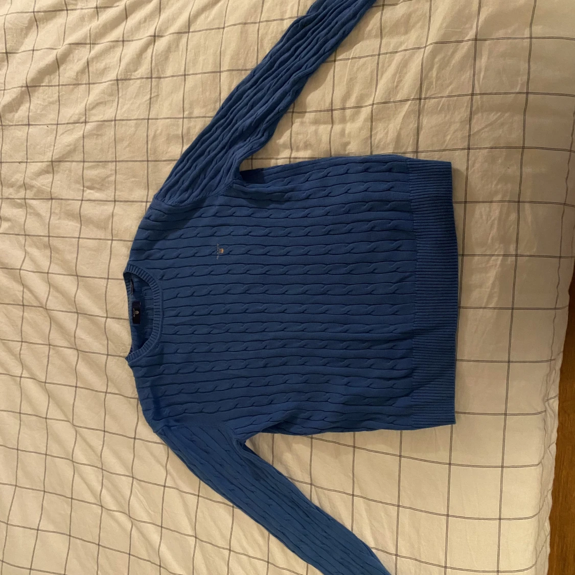 Gant stickad sweatshirt 