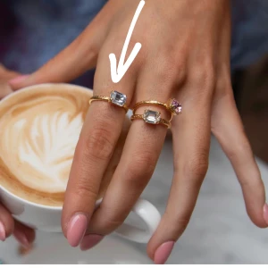 Caroline Svedbom ring - Ring från märket Caroline Svedbom. Naya Ring i färgen Light Sapphire. Aldrig använd. Helt i nyskick! Storleken är justerbar. Nypris 429kr. Säljer för 300 inkl frakt. 