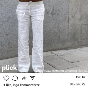 Linnebyxor  - SÖKER dessa linne byxor i st Xs 