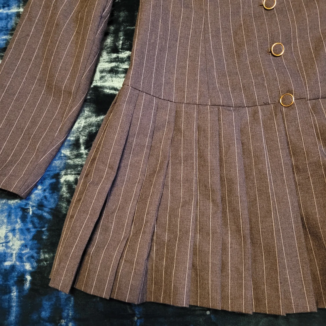 GOTHIC PLEATED DRESS - 91