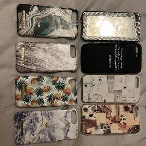 Skal 10kr!! - 10kr styck!! + frakt  Bild 2- gröna skalet är lite sönder men inget som egentligen syns Vill bli av med alla🤍 Övre raden är  från shein Andra raden Ideal Of Sweden ❌Spegelskalet såld 