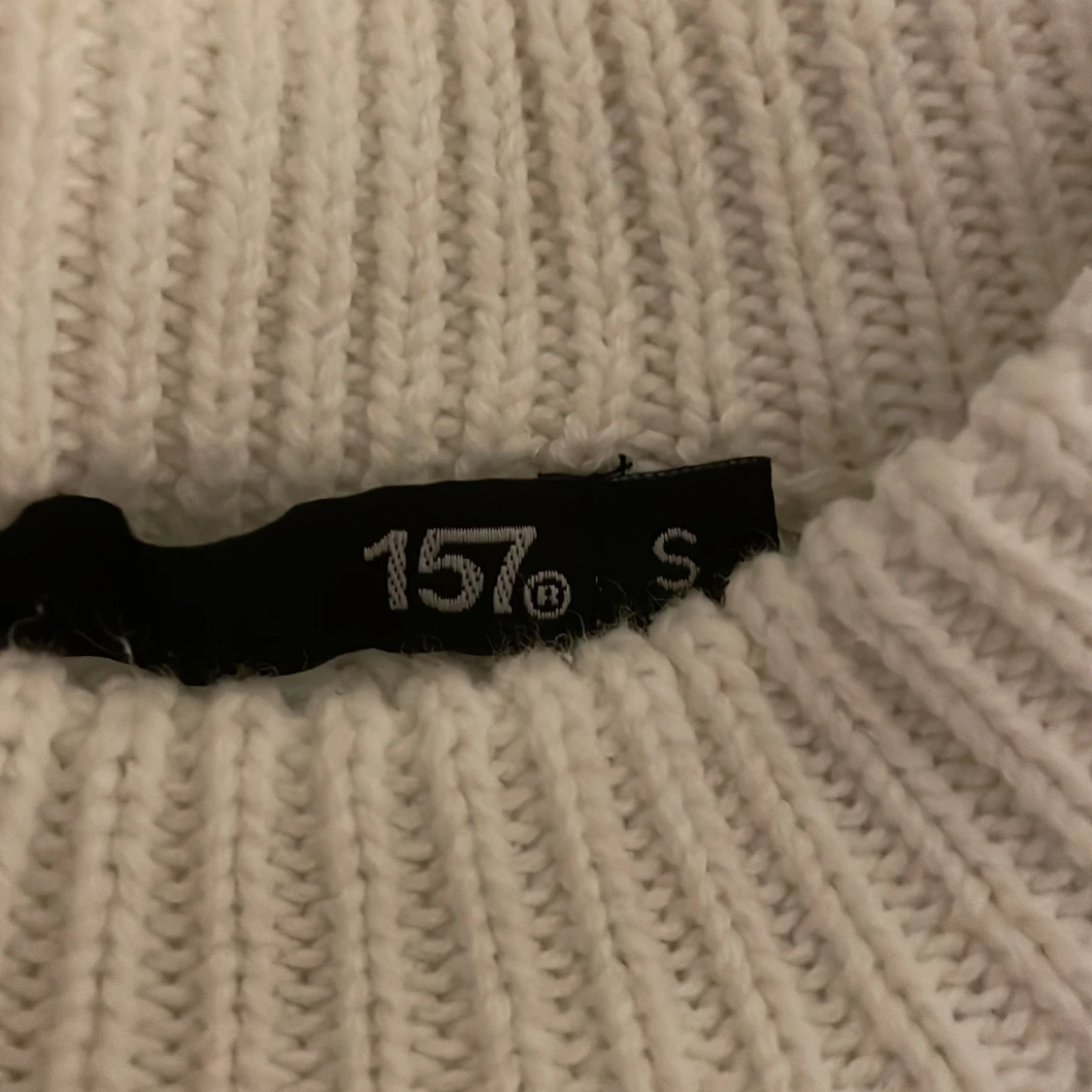 Stickad randig tröja - 90