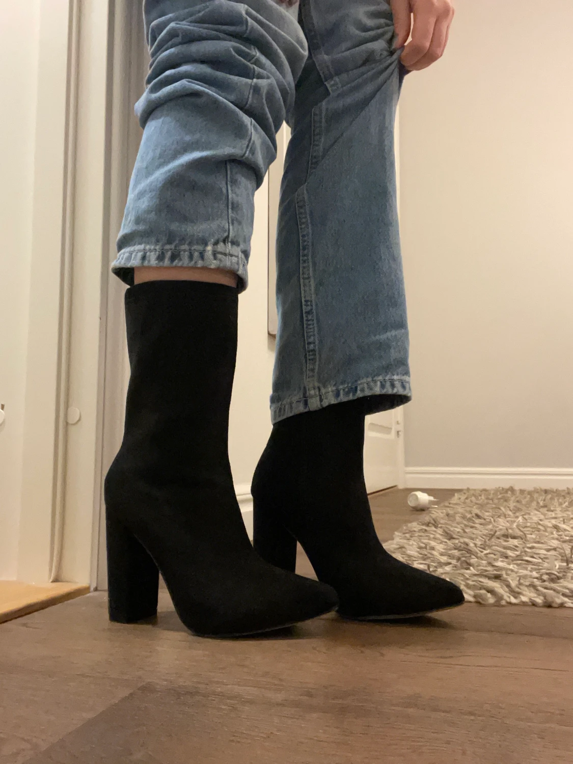 Svarta boots