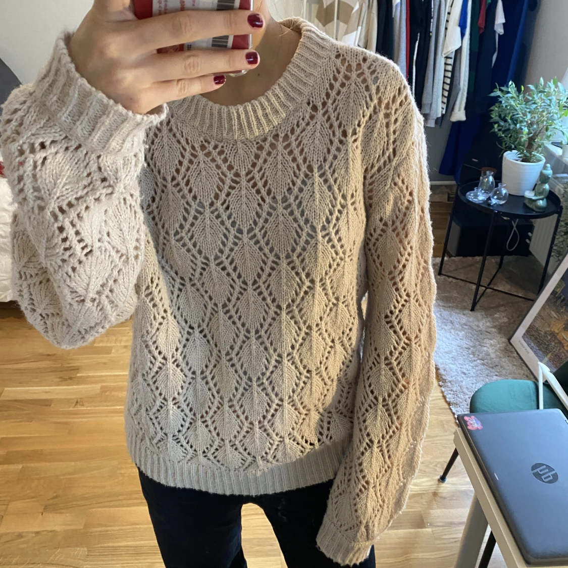 Stickad tröja  - 90