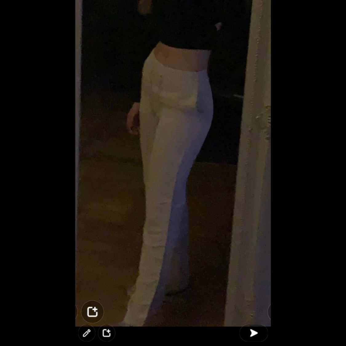 Linnebyxor xs hm - 91