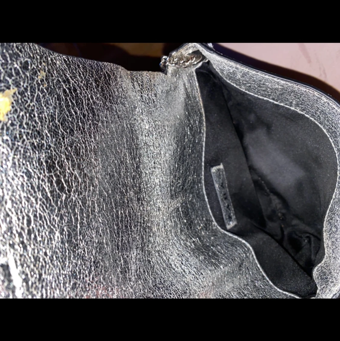 Silver väska Zara - 91