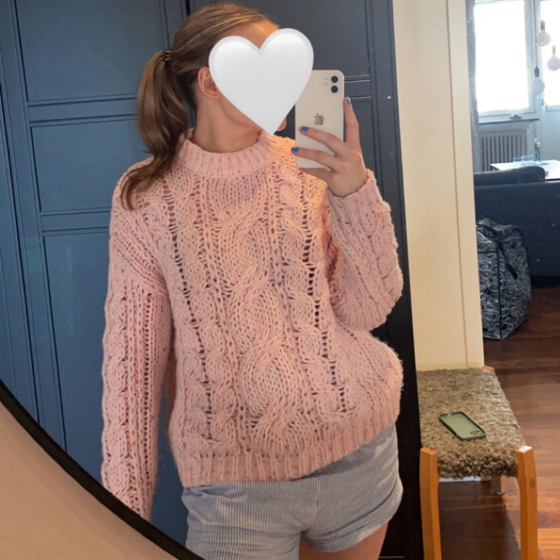 Stickad tröja  - 90