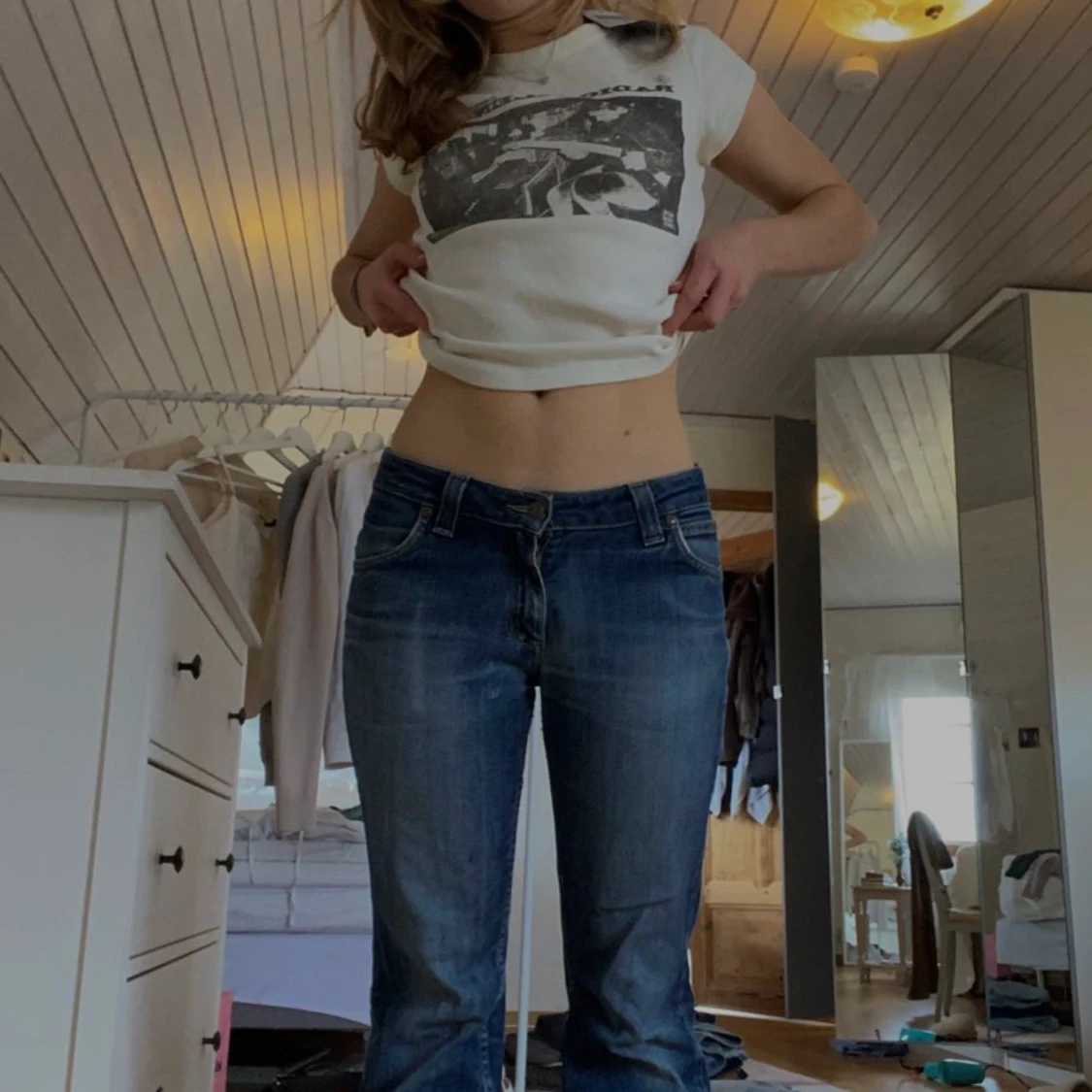 Lågmidjade Jeans 