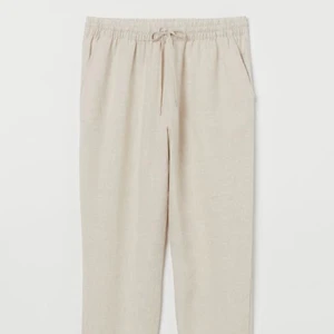 Linnebyxor - INTRESSEKOLL! Någon som är intresserad att köpa dessa fräscha linnebyxor? Helt oanvända, kommer aldrig till användning💕