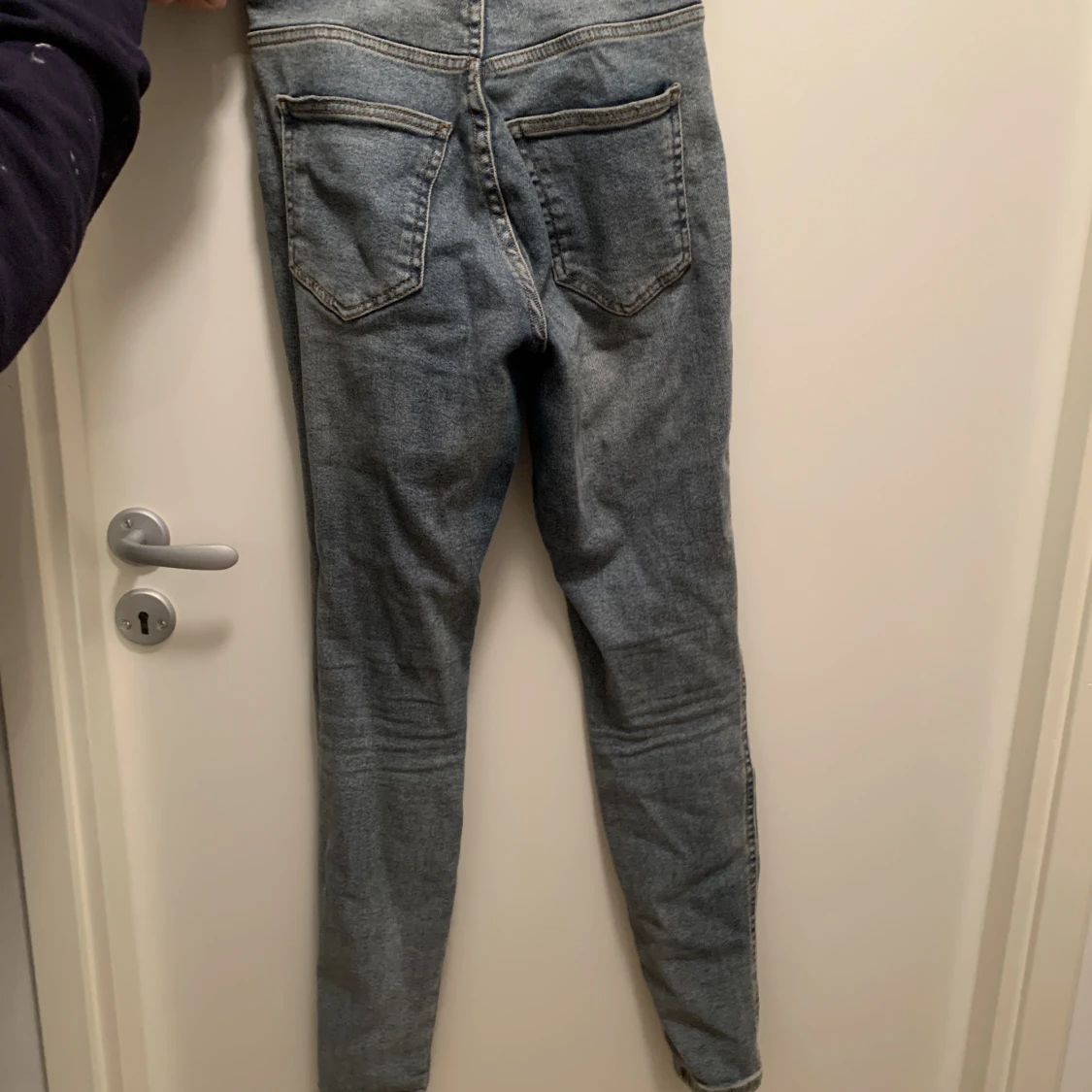 Blågråa jeans - 90