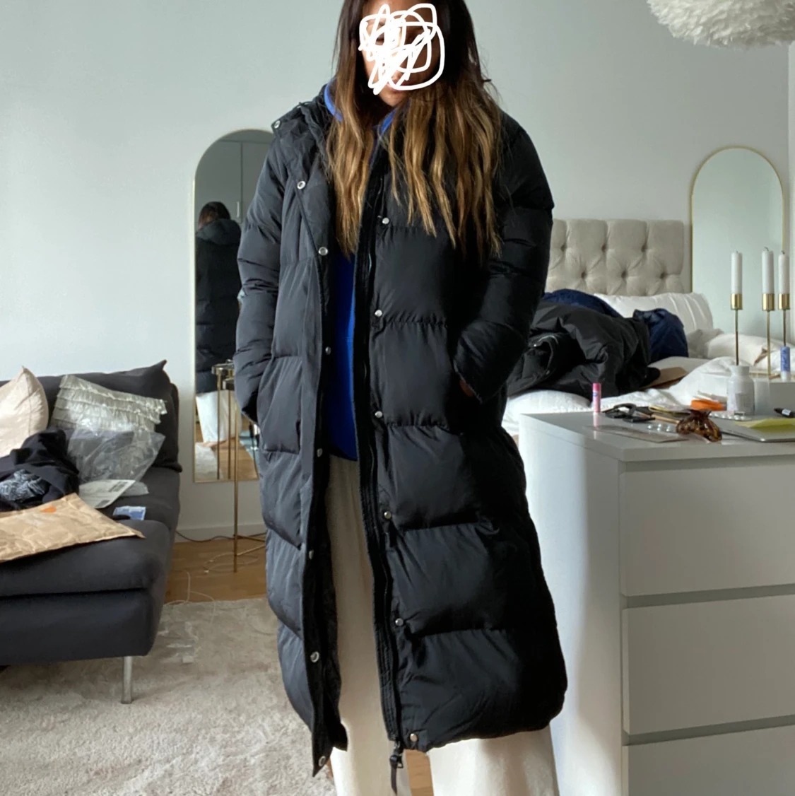 Superdry pufferjacka lång - 91
