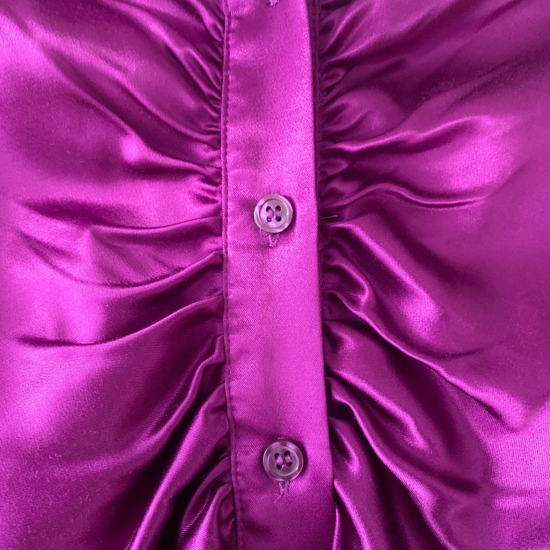 Lila zara satin skjorta - 90