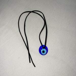 🧿mellan stor evil eye halsband med justerbar band 🧿Frakt 20kr