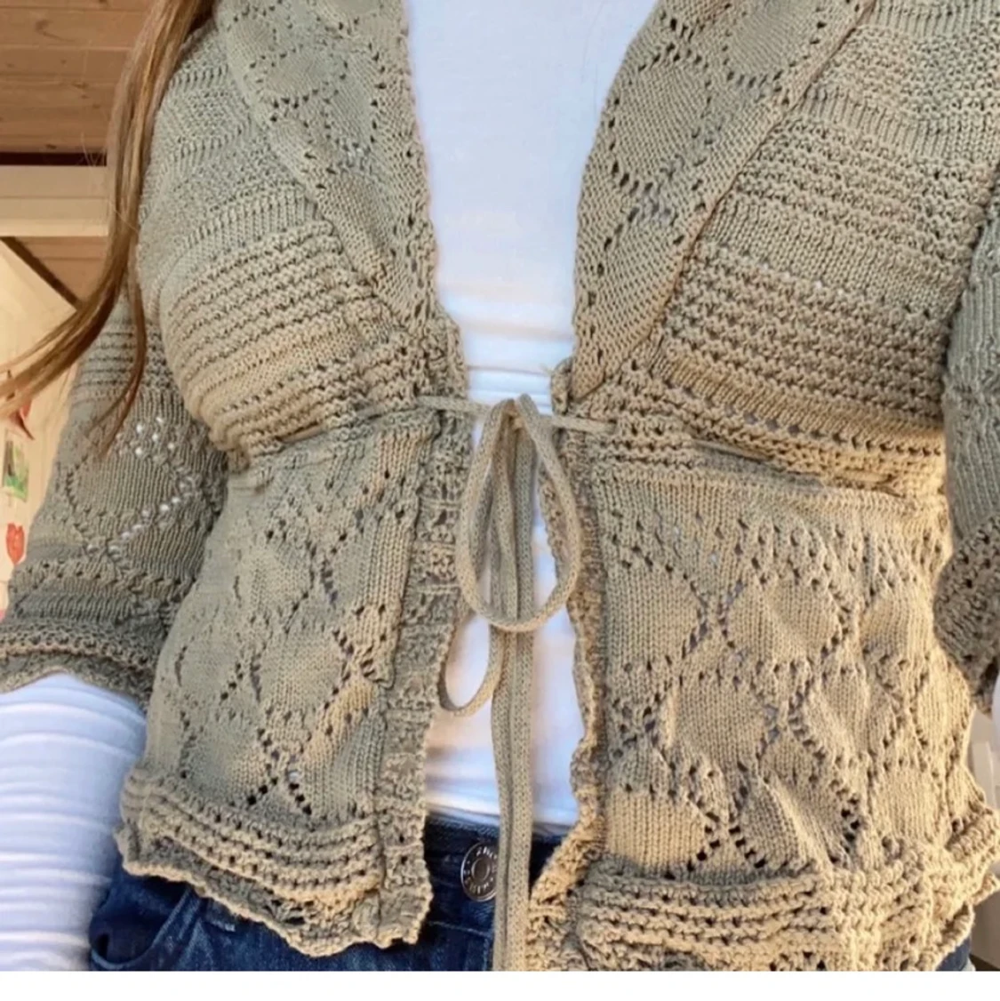 Super fin virkad topp med Y2k vibes <3 - 91