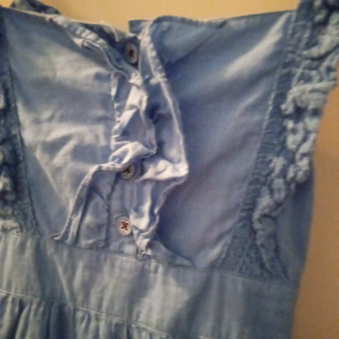 Söt blå klänning  - 90