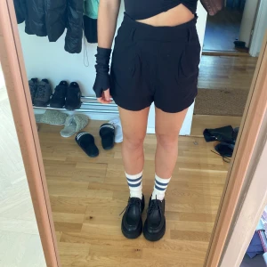 black shorts - black shorts high waist with elastic. 
