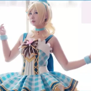 Love live Eli ayase cospla - Selling my love live Eli cosplay! Used about three times! It’s in good condition! I’m selling it because it’s too small for me. I’ve gone up in weight so it doesn’t fit me anymore. I’m really hoping to sell this to get a new one! Swish only! And dm me!