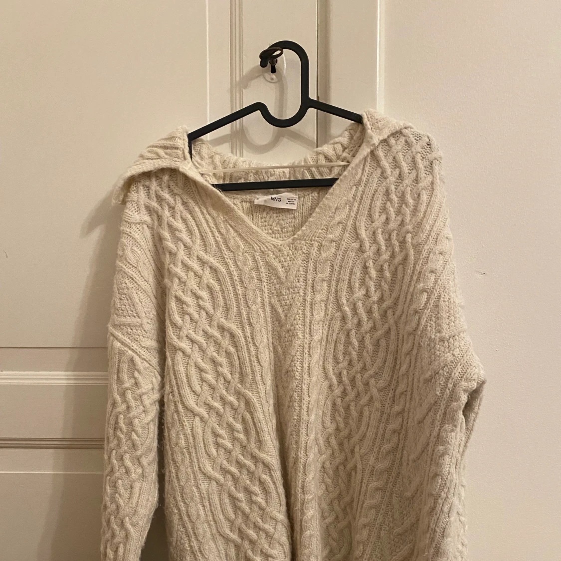 Oversized stickad tröja från mango - 90