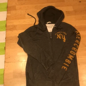 En hoddie med dragkedja - En Mellerad hoddie med drag kedjan 