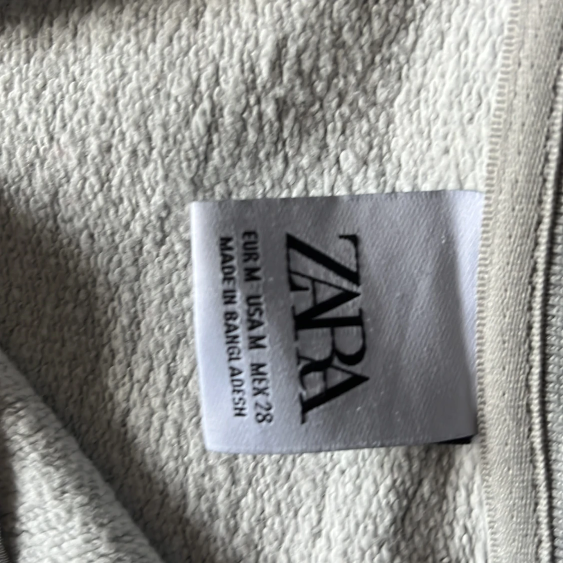 Halv zip hoodie från zara - 90