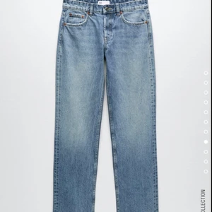 Zarajeans - Zaras populära mid waist jeans i storlek 36