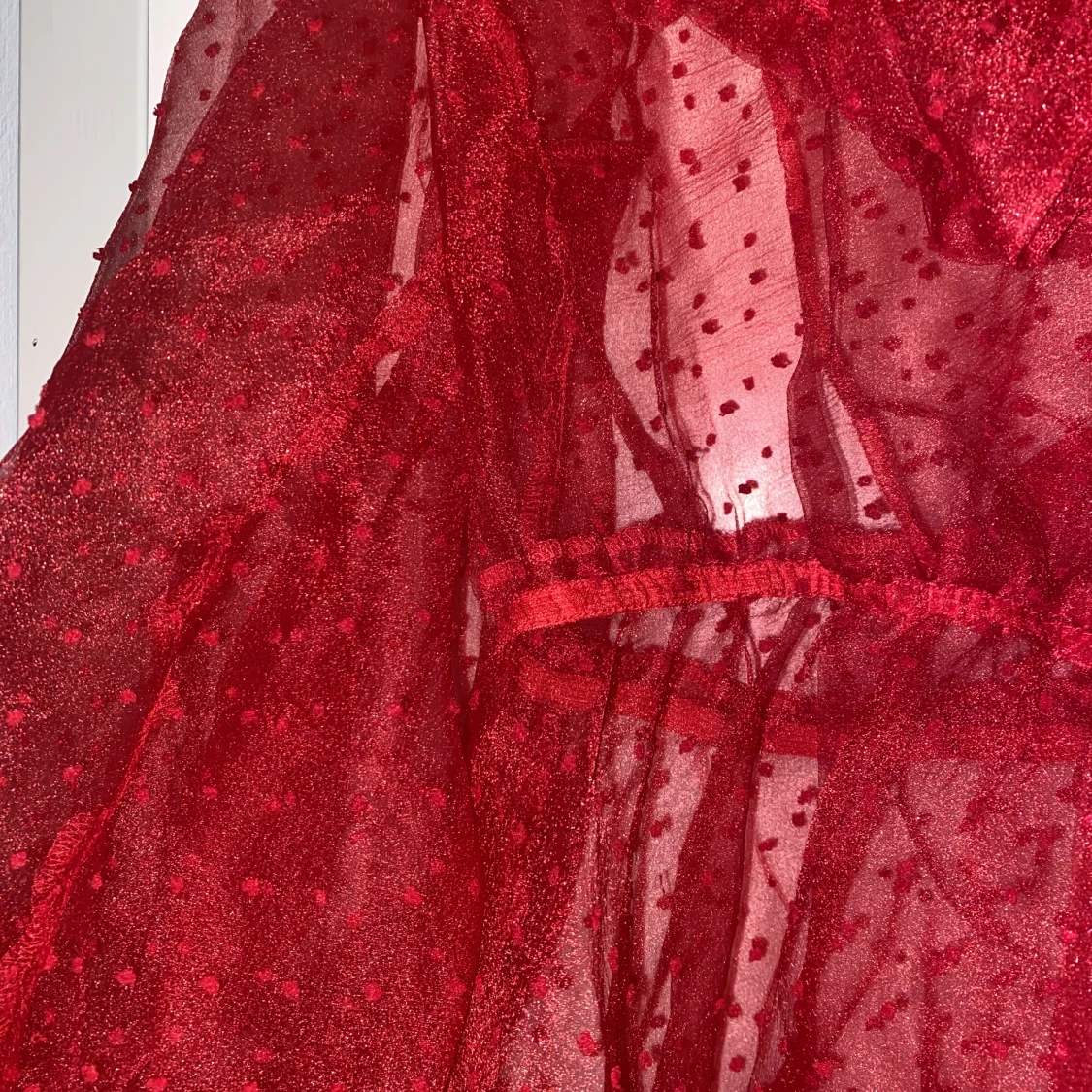 Röd klänning  - 90