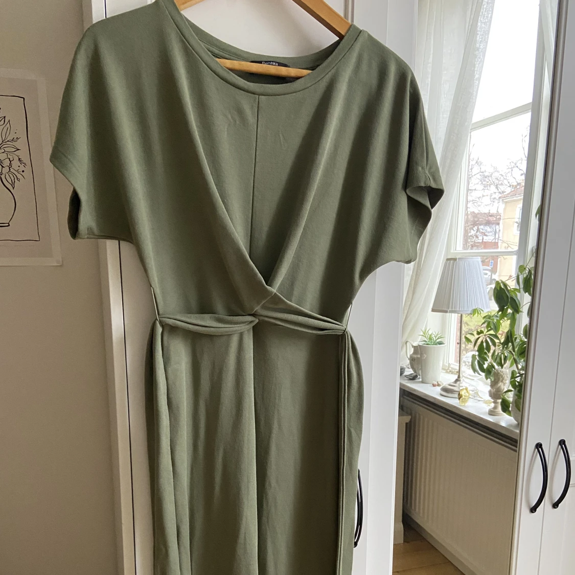 Grön Bershka-Klänning