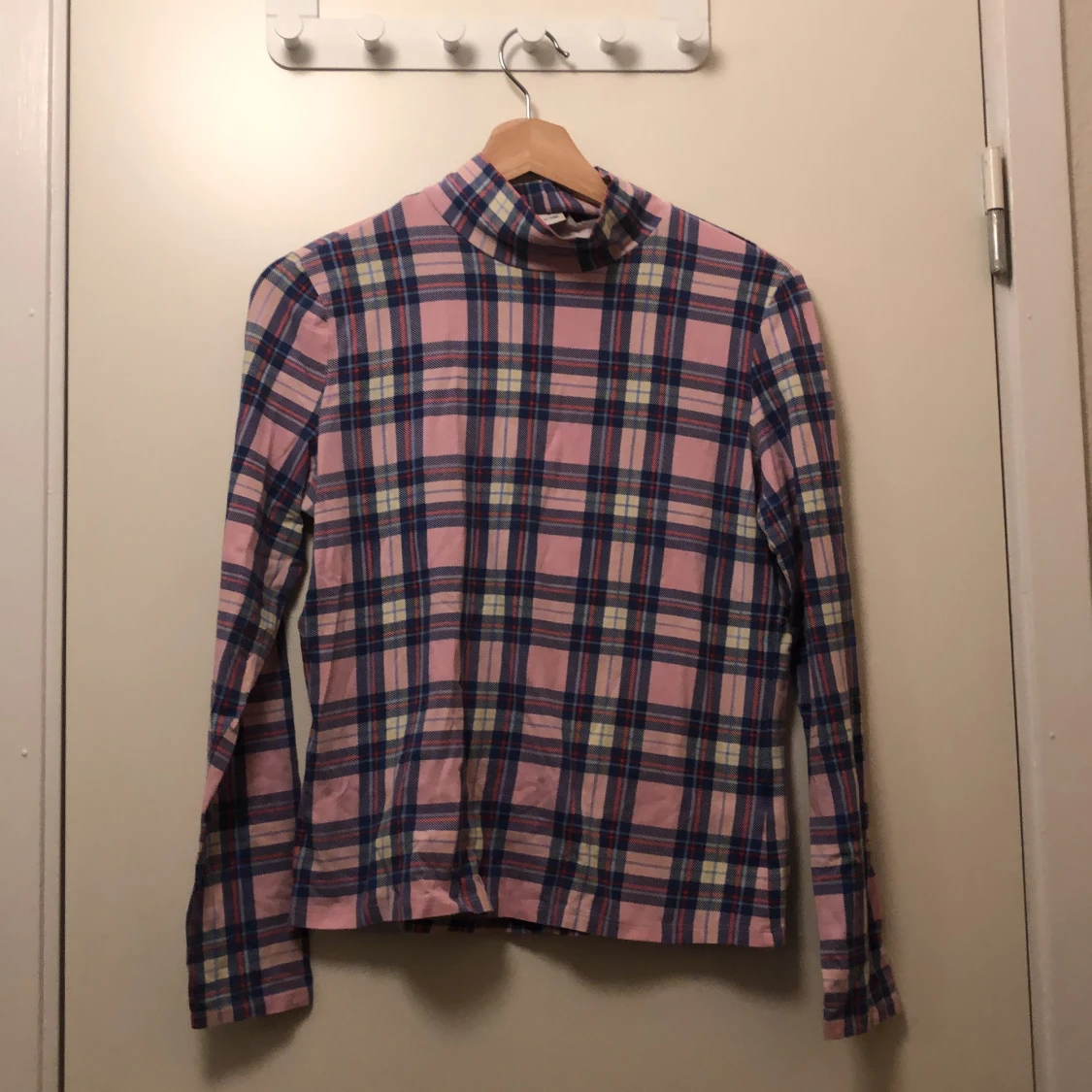 Rosa rutig polo monki